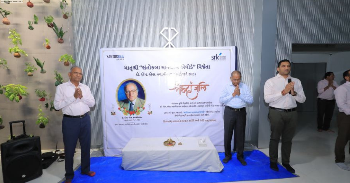 Renowned Diamond Company SRK pays Homage to Dr. M.S. Swaminathan: 5000 Employees Join Hands for a Green Revolution Tribute